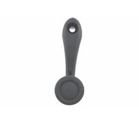 PT Auto Warehouse PT-1008S: Smooth Black Window Crank Handle, Left or Right - Compatible with Selected Peterbilt