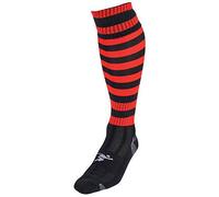 PT Hooped Pro Football Socks Mens Red/Black