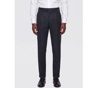 PT TORINO Master Slim Fit Pleated Wool Blend Tailored Trousers - Size: 48 - male