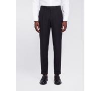 PT TORINO Master Slim Fit Pleated Wool Blend Tailored Trousers - Size: 48 - male