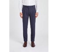 PT TORINO Master Slim Fit Pleated Wool Blend Tailored Trousers - Size: 50 - male