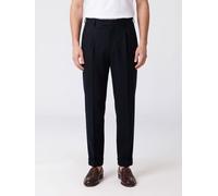 PT TORINO Master Slim Fit Pleated Wool Blend Tailored Trousers - Size: 52 - male