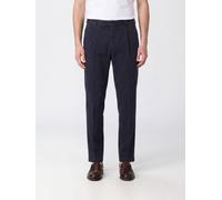 PT TORINO Pleated Slim Fit Tailored Trousers in Stretch Cotton - Size: 56 - male