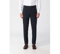 PT TORINO Pleated Slim Fit Trousers in Stretch Viscose Blend - Size: 46 - male