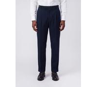 PT TORINO Slim Fit Pleated Gabardine Tailored Trousers - Size: 46 - male
