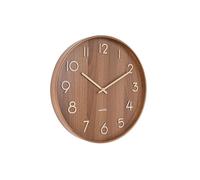 Karlsson Pure Bass Wall clock KA5809DW - Unisex - 40 cm - Quartz Wood 40 cm