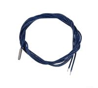 PT100-550BW Temperature Sensor for 3D Printers, 1 m Nylon Probe, Heat Resistant up to 500 °C, V6 Heating Block and for Cr-10, Precise High Temperature Measurement