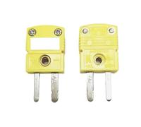 PT100 Type Armored thermocouple WZPK-191 Temperature Sensor 1mm 1.5mm 2mm 3mm 4mm 6mm Probe -200+450 ℃(Yellow plug)