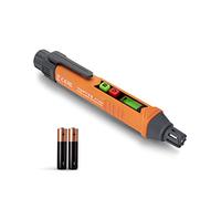 PT199 Natural Gas Leak Detector with Audible & Visual Alarm, Portable Gas Sniffer to Locate Combustible Sources Like Methane, Propane for Home (Includes Battery x2)-Orange