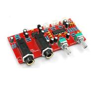 PT2399 NE5532 Microphone Amplifier Board, DC 24V Digital Microphone Preamplifier Reverberation Panel 2.0 Dual Channel (Random Color)