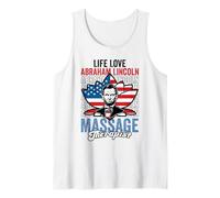 PTA PT Physical Therapist Abraham Lincoln Physical Therapy Tank Top
