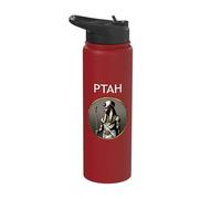 Ptah Ancient Egyptian God of Creation, Architecture and Art Stainless Steel Insulated Water Bottle