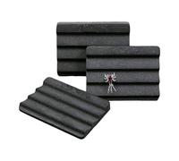 PTAHAN 3-Pack Fly Tying Foam with Ripple Texture - EVA Patch Sheets for Fly Fishing Vest, Hook Loop Stickers & Keeper Accessories (3 Pack)