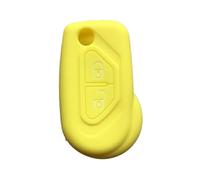 PTATT Silicone Rubber Key Fob Case Cover Protect Hood Set Remote Key Shell for Citroen DS3 Folding Flip 2 Button Keyless