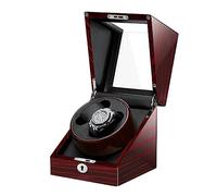 PTBMSE Automatic Watch Winder Box With 2 4+6 Winder Positions Wood Shell With Piano Paint Ultra-Quiet Motors Collection Case,C-2+0,C-2+0