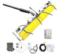 PTBMSE Electric Solar Panel Cleaning Kit With Fast Brushless Motor And Adjustable Angle Design For Large Power Plants，Plugin-5M