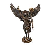 PTC 12.75 Inch Archangel Uriel with Spear Religious Resin Statue Figurine