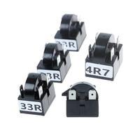 PTC 2/3/4Pin Start Relay Refrigerator PTC Starter Thermal Protector Relay For Compressor 15R 33R 22R 4R7 Accessories(4P 15R)