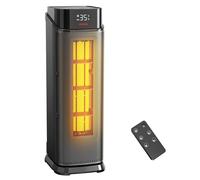 PTC Electric Heater for indoor, Overheating Protection, Black, 2000W