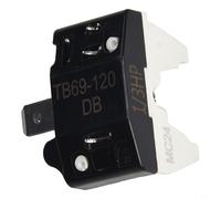 PTC For Relay and Thermal Overload Protector for Refrigerator Compressors, 2-Pin Starter For Relay Compatible with 1/6HP-1/2HP (125W-375W) Mini Frid(2PIN-12OHM+1/3HP)
