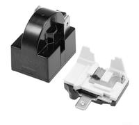 PTC Start Relay and Overload Protector for Refrigerators 12 Pin, 15 Ohm for Reliable Functionality (2 Pin 15 Ohm + 1/6H)