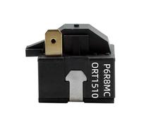 PTC Start Relay Refrigerator Compressor Starter Replace for P6R8MC ORT1510 1 Pin Compatible with LG Magic Chef Refrigerator Dehumidier Compressor