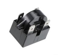 PTC Starter for Relay and Overload Protector for Refrigerator Compressor, 1/3/4 Pin Replacement Part for Mini Fridge and Cooler(4PIN-15OHM)