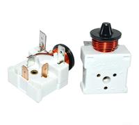 PTC Starter Relay for Refrigerator Compressor 15 Ohm 220V - CQC Certified Fridge Start Device with Overload Protection Function 32mm(117U6022 Starter)
