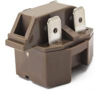 PTC Starter Relay for Refrigerator Compressor 15 Ohm Brown Case Easy Install for mini Fridge Wine Cooler Freezer Repair Spare Part UK