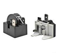 PTC Starter Relay & Overload Protector for Fridge Freezer Compressor QP2-15 Round Pin Repair Kit(E)