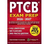 PTCB® Exam Prep: Fully Updated to the New PTCE Outline (Jan 6, 2026) to Align Your Practice With the Latest CPhT Exam Standards | 5 Full-Length Tests, 2000+ Practice Questions, and 400+ Flashcards