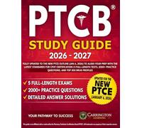 PTCB® Study Guide: Fully Updated to the New PTCE Outline (Jan 6, 2026) to Align Your Prep With the Latest CPhT Standards | 5 Full-Length Tests, 2000+ Practice Questions, and Top 200 Drug Profiles