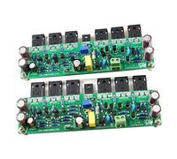 Ptdfjspt 2Pcs L15 FET Power Amplifier 2 Channels 3 Pairs IRFP240 IRFP9240 150W 8R,300W 4R, 600W 2R(A)