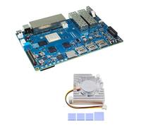 Ptdfjspt For Banana Pi -R4 Router Development Board 4GB RAM MT7988A High-Performance Open-Source Router Board with Heat Sink