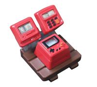 Ptdfjspt K04 Keyboard Keycaps 3 In1 Kit for Mechanical Classic Retro Cute Key Cap Cute Button Personalized Keycaps Red Easy Install
