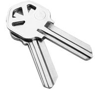 Ptdfjspt KW1 Brass Blank Key Blanks 100 Pack of Uncut Blank Keys Copper Structures Blank Keys