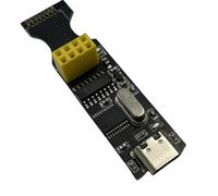 Ptdfjspt NRF24L01 2.4G Wireless Serial Port to USB Transceiver Module Development Board SMD Module Debugging Test Socket Spare Parts Accessories