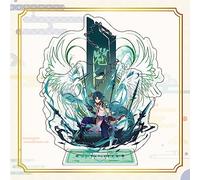 Ptdwaz Genshin Impact Merch, Xiao Genshin Impact Figure Acrylic Standing Desktop Decoration, Multi Character Station Peripheral Trinket Collection,Gift for Game Fans (Xiao)