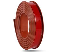 PTE Self Adhesive Edge Banding, 10FT TPE Self Adhesive U Shape Edge Banding Multicolor 9-32mm(Brown,12mm)