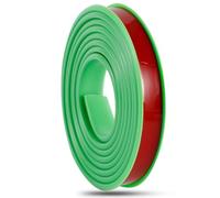 PTE Self Adhesive Edge Banding, 10FT TPE Self Adhesive U Shape Edge Banding Multicolor 9-32mm(Green,22mm)