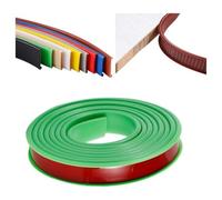 PTE Self Adhesive Edge Banding, Self Adhesive TPE Edge Trim 5 Meters Multicolor 9-32mm(Green,32mm)