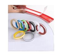 PTE Self Adhesive Edge Banding, U-Shape Furniture Edge Banding TPE Self Adhesive 18 Meters 9-40mm Multicolor(Green,U20mm)