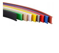 PTE Self Adhesive Edge Banding, U-Shape Self-Adhesive Edge Banding 3.3ft 9-40mm Multicolor(Burgundy,12mm)