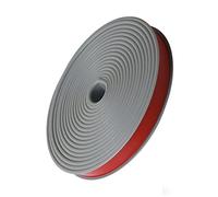 PTE Self Adhesive Edge Banding, U-Shape Self-Adhesive Edge Banding TPE Multicolor 9-40mm(Grey,15mm-[2m])