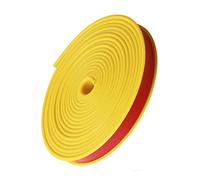 PTE Self Adhesive Edge Banding, U-Shape Self-Adhesive Edge Banding TPE Multicolor 9-40mm(Yellow,16mm-[5m])