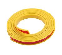 PTE Self Adhesive Edge Banding, U Shape TPE Furniture Edge Banding Self Adhesive 10m 9-40mm Multicolor(Yellow-10m,U40mm)