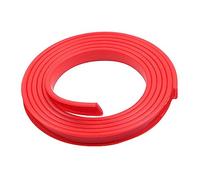 PTE Self Adhesive Edge Banding, U Shape TPE Furniture Edge Banding Self Adhesive 10m 9-40mm Multicolor(Red-10m,U28mm)