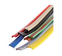 PTE Self Adhesive Edge Banding, U-Shaped Self-Adhesive Edge Banding for Furniture(Clear,U50mm-2m)