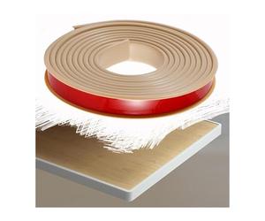 PTE Self Adhesive Edge Banding, U-Shaped Veneer Edging Trim Multicolor 9mm-50mm Width 20m Self-Adhesive(Khaki,20m*17mm)