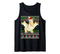 Pterodactyls Dinosaur Bird Ugly Christmas Sweaters Cute Xmas Tank Top